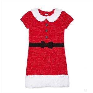 Holiday Time Girls Ugly Christmas Party Dress 4/5